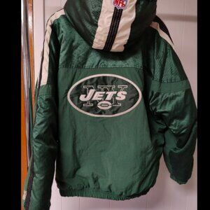 Starter New York Jets Pro Line Men’s Puffer Jacket Vintage Size Large USED 6/10
